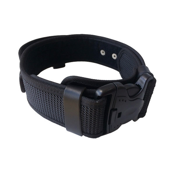 Webbed Adjustable Dog Collar w' buckle + Handle - Triple B Industries